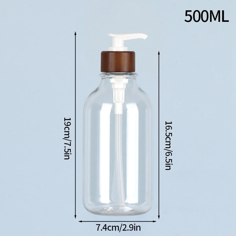 Dispensador Reutilizable de Jabón o Shampoo – 300ml/500m