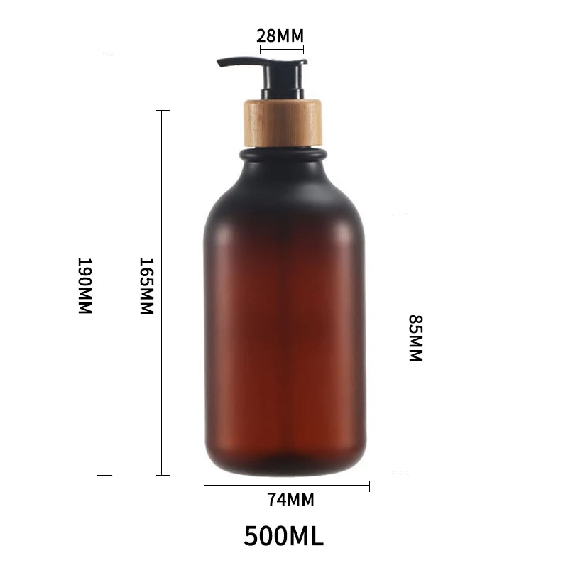 Dispensador Reutilizable de Jabón o Shampoo – 300ml/500m