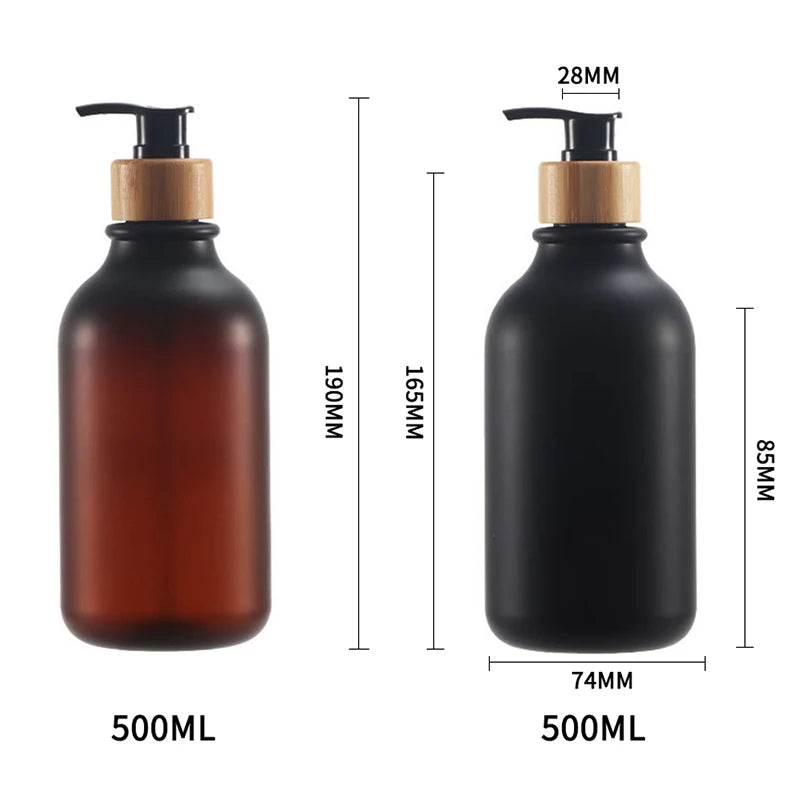 Dispensador Reutilizable de Jabón o Shampoo – 300ml/500m