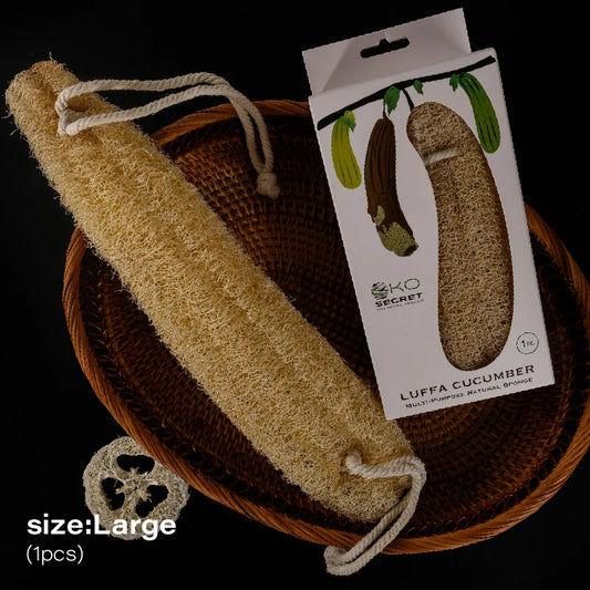 Set de Esponjas Naturales de Lufa – Exfoliación y Limpieza Multiuso