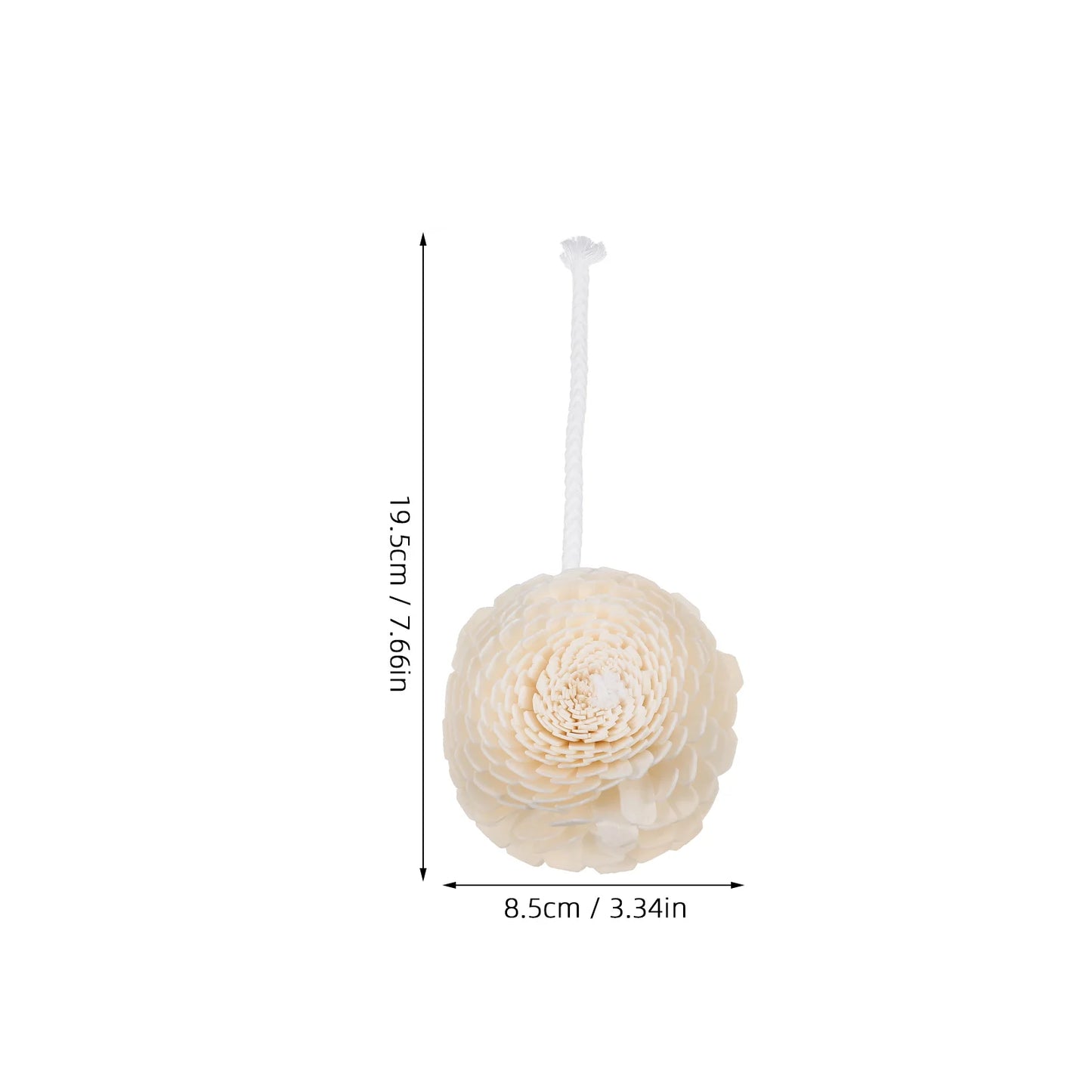 Set de 2 Flores Difusoras Decorativas para Aromaterapia