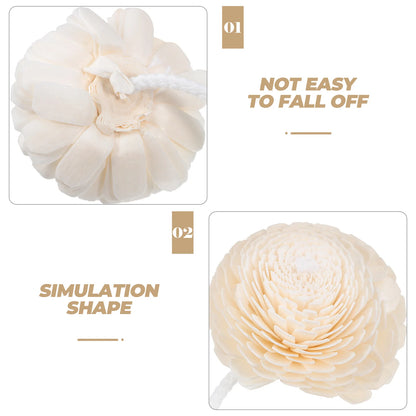Set de 2 Flores Difusoras Decorativas para Aromaterapia
