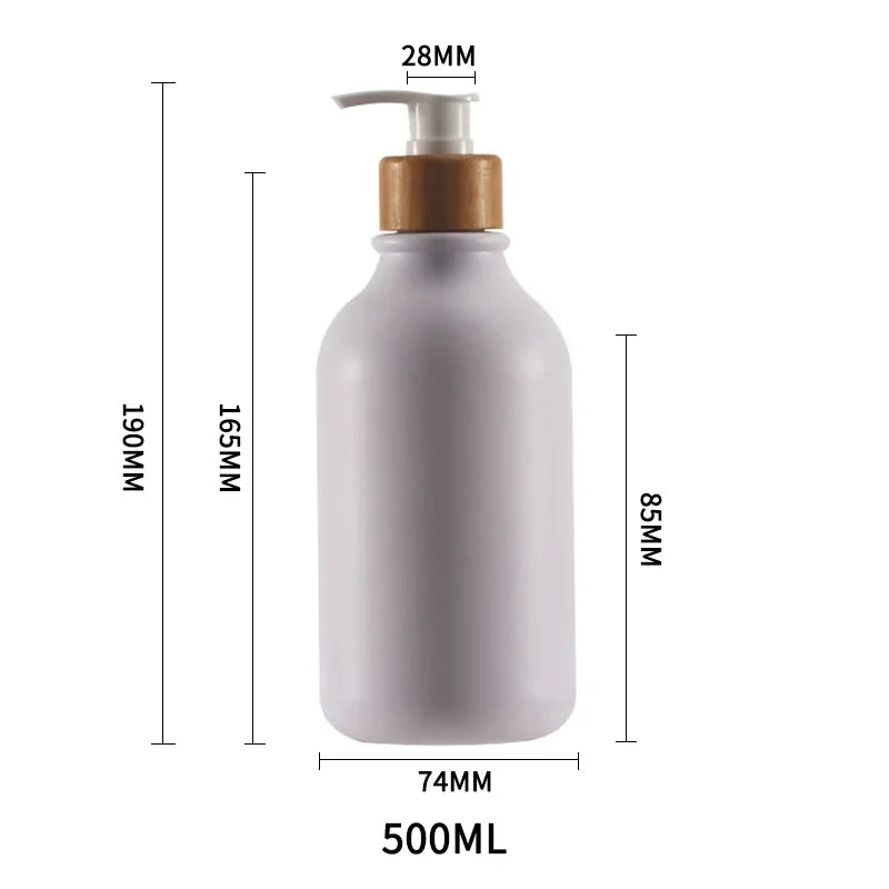 Dispensador Reutilizable de Jabón o Shampoo – 300ml/500m