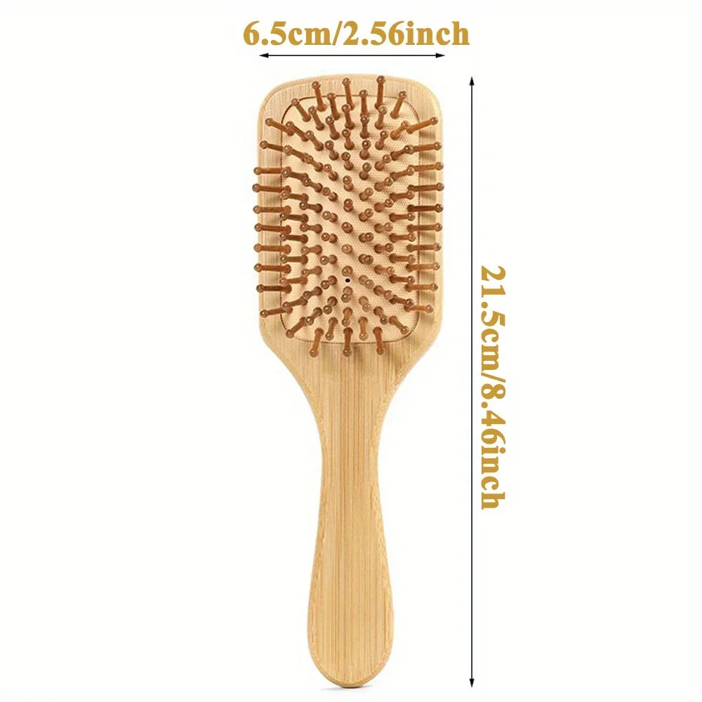 Cepillo para el cabello de Bambú Antiestático