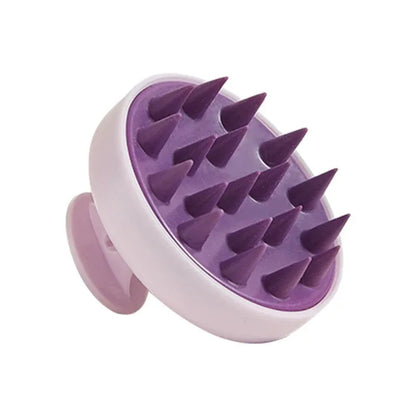 Cepillo de Silicona para Masaje Capilar y Lavado de Cabello