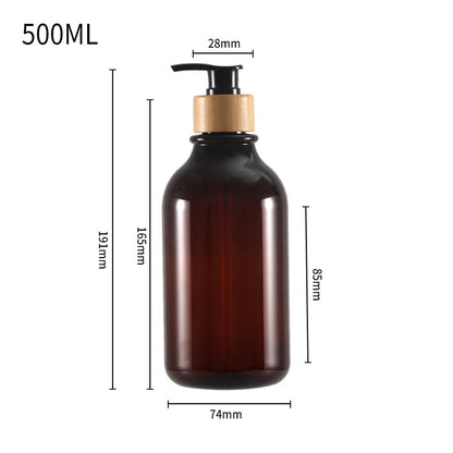 Dispensador Reutilizable de Jabón o Shampoo – 300ml/500m