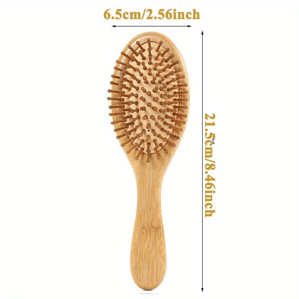 Cepillo para el cabello de Bambú Antiestático