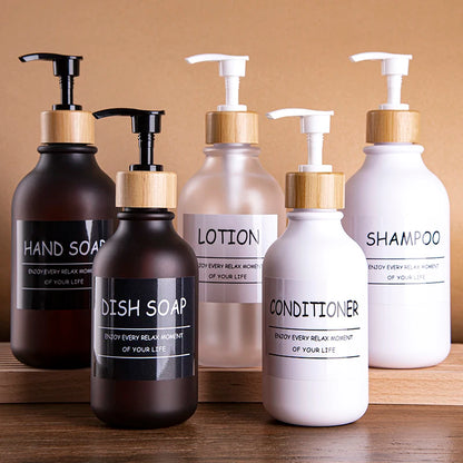 Dispensador Reutilizable de Jabón o Shampoo – 300ml/500m