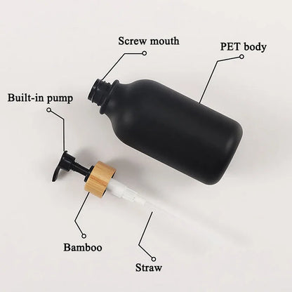 Dispensador Reutilizable de Jabón o Shampoo – 300ml/500m
