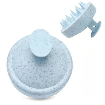 Cepillo de Silicona para Masaje Capilar y Lavado de Cabello
