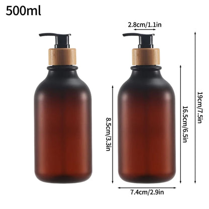Dispensador Reutilizable de Jabón o Shampoo – 300ml/500m
