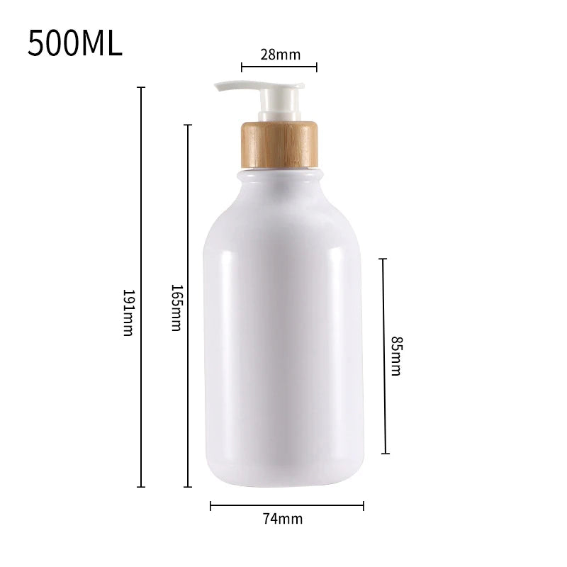 Dispensador Reutilizable de Jabón o Shampoo – 300ml/500m