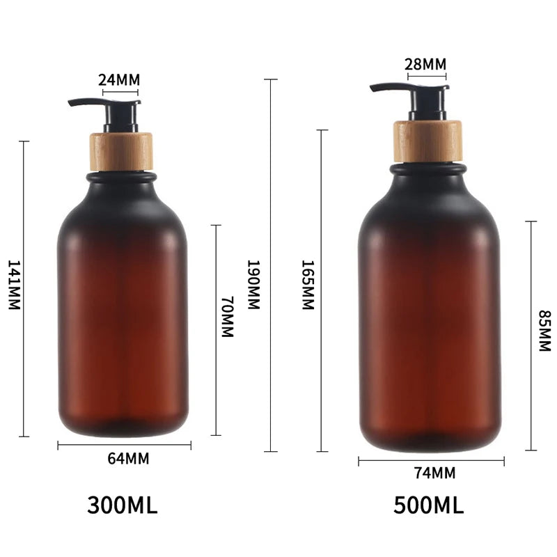 Dispensador Reutilizable de Jabón o Shampoo – 300ml/500m